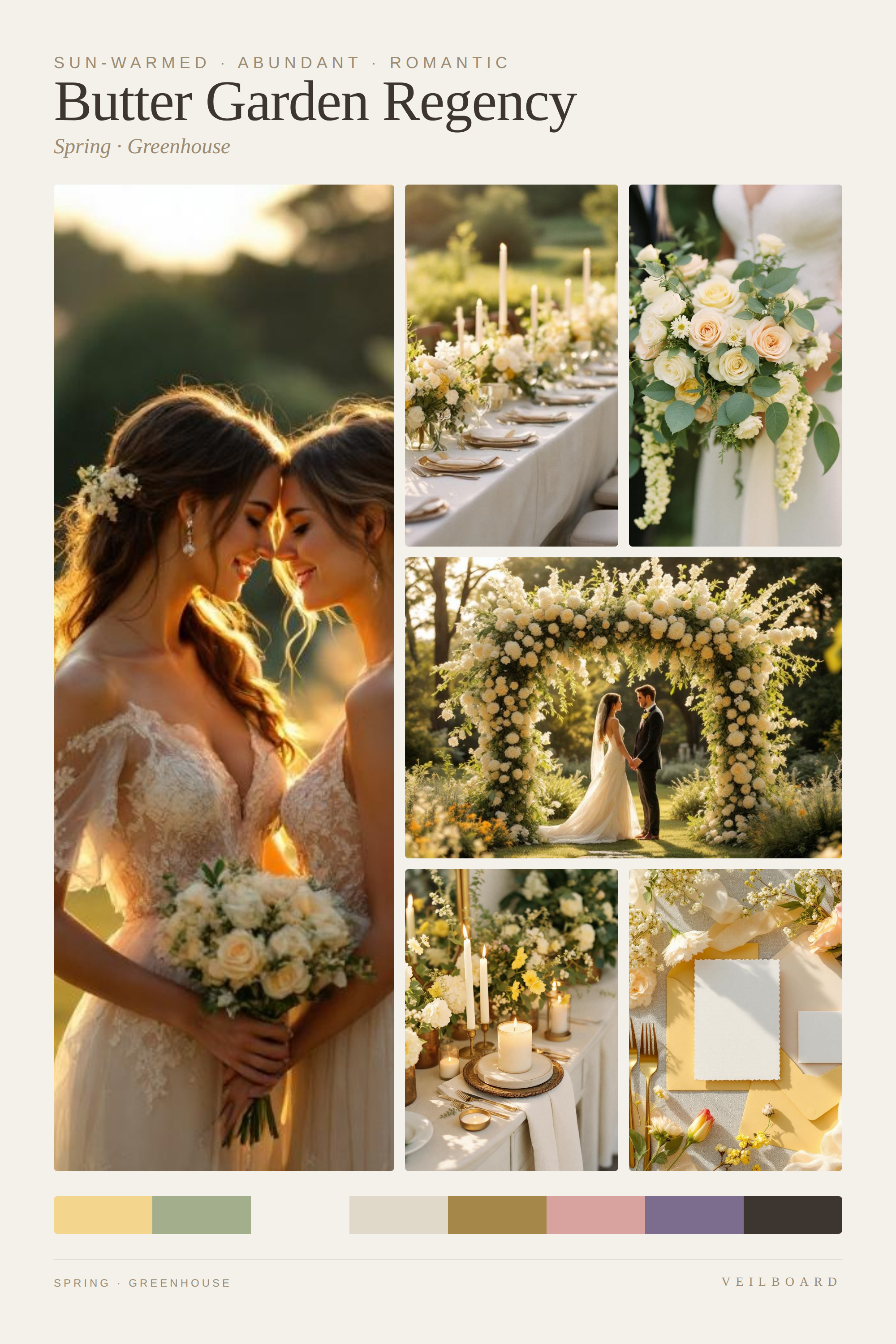Butter Garden Regency moodboard preview