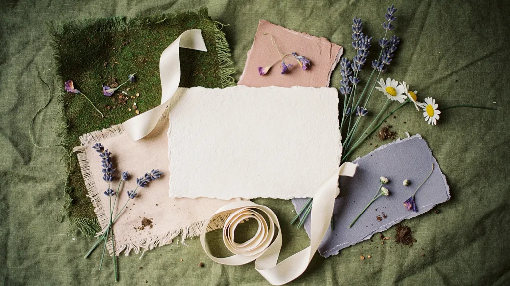Rustic wedding theme — wood, wildflowers, and burlap
